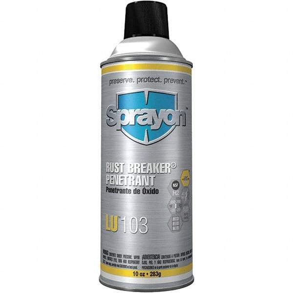 Sprayon - 14 oz Rust Solvent/Penetrant - Comes in Can - All Tool & Supply