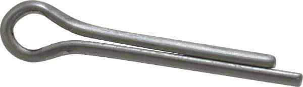 Made in USA - 5/32" Diam x 1" Long Extended Prong Cotter Pin - Grade 18-8, Uncoated, Stainless Steel - All Tool & Supply