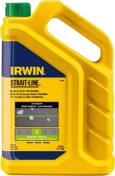 Irwin - 5 oz Container Marking Chalk - Green - All Tool & Supply