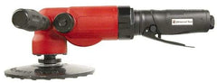 Universal Tool - 7" Wheel Diam, 7,500 RPM, Pneumatic Angle & Disc Grinder - 5/8-11 Spindle, 28 CFM, Side Exhaust - All Tool & Supply