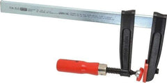 Bessey - 12" Capacity, 4-1/2" Throat Depth Steel Bar Clamp - 950 Lb Clamping Pressure, 16" OAL - All Tool & Supply