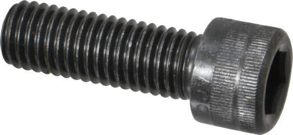 Holo-Krome - M12x1.75 Metric Coarse Hex Socket Drive, Socket Cap Screw - Grade 12.9 Alloy Steel, Black Oxide Finish, Fully Threaded, 35mm Length Under Head - All Tool & Supply