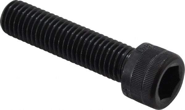 Holo-Krome - M12x1.75 Metric Coarse Hex Socket Drive, Socket Cap Screw - Grade 12.9 Alloy Steel, Black Oxide Finish, Fully Threaded, 50mm Length Under Head - All Tool & Supply