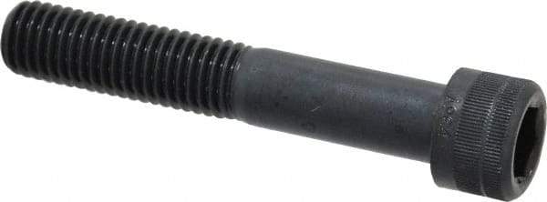 Holo-Krome - M12x1.75 Metric Coarse Hex Socket Drive, Socket Cap Screw - Grade 12.9 Alloy Steel, Black Oxide Finish, Partially Threaded, 70mm Length Under Head - All Tool & Supply