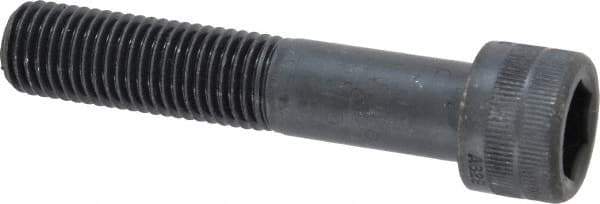 Holo-Krome - M16x2.00 Metric Coarse Hex Socket Drive, Socket Cap Screw - Grade 12.9 Alloy Steel, Black Oxide Finish, Partially Threaded, 80mm Length Under Head - All Tool & Supply