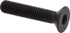 Holo-Krome - M6x1.00 Metric Coarse Hex Socket Drive, 90° Flat Screw - Grade 12.9 Alloy Steel, Black Oxide Finish, Fully Threaded, 30mm OAL - All Tool & Supply