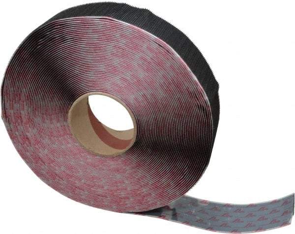 VELCRO Brand - 2" Wide x 25 Yd Long Adhesive Backed Hook Roll - Continuous Roll, Black - All Tool & Supply