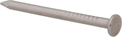 Made in USA - 4D, 14 Gauge, 1-1/2" OAL Common Nails - Smooth Shank, T304 Stainless Steel - All Tool & Supply