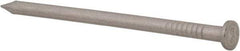 Made in USA - 8D, 10 Gauge, 2-1/2" OAL Common Nails - Smooth Shank, T304 Stainless Steel - All Tool & Supply