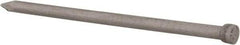 Made in USA - 6D, #13, 2" OAL Finishing Nails - Smooth Shank, 18-8 Stainless Steel - All Tool & Supply