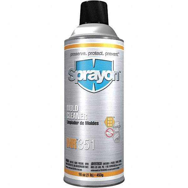 Sprayon - 16 Ounce Aerosol Can, Clear, Mold Cleaner - All Tool & Supply