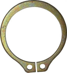 Rotor Clip - 0.94" Groove Diam, 1" Shaft Diam, Zinc Yellow Dichromate Steel, Snap External Retaining Rings - 0.046" Groove Width, 0.03" Groove Depth, 0.042" Ring Thickness, Grade 1060-1090 - All Tool & Supply