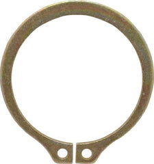 Rotor Clip - 63/64" Shaft Diam, 0.926" Groove Diam, Spring Steel External SH Style Retaining Ring - All Tool & Supply