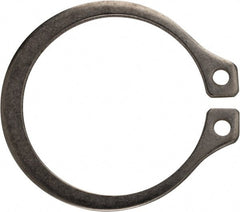 Rotor Clip - 25/32" Shaft Diam, 0.733" Groove Diam, Stainless Steel External SH Style Retaining Ring - All Tool & Supply