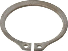 Rotor Clip - 1.118" Groove Diam, 1-3/16" Shaft Diam, Zinc-Plated Stainless Steel, Snap External Retaining Rings - 0.056" Groove Width, 0.035" Groove Depth, 0.05" Ring Thickness, Grade 15-7 Grade 632 - All Tool & Supply