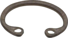 Rotor Clip - 0.025" Thick, Stainless Steel Snap Internal Retaining Ring - 0.029" Groove Width, 0.011" Groove Depth, 0.397" Groove Diam, Grade 15-7 Grade 632 - All Tool & Supply