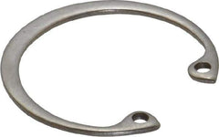 Rotor Clip - 0.05" Thick, Stainless Steel Snap Internal Retaining Ring - 0.056" Groove Width, 0.036" Groove Depth, 1.197" Groove Diam, Grade 15-7 Grade 632 - All Tool & Supply