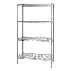 Quantum Storage - Wire Shelving Type: Wire Shelving - Starter Unit Starter or Add-On: Starter - All Tool & Supply