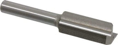 Amana Tool - 1/2" Diam, 1/4" Shank Diam, 1" Length of Cut, 2 Flute Straight Router Bit - 2-1/8" Overall Length, Carbide Tipped - All Tool & Supply