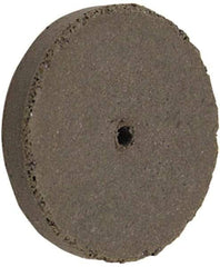 Cratex - 7/8" Diam x 1/8" Hole x 1/4" Thick, Surface Grinding Wheel - Medium Grade, No Recess - All Tool & Supply