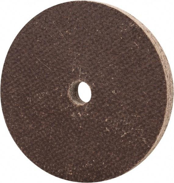 Cratex - 2" Diam x 1/4" Hole x 1/4" Thick, 54 Grit Surface Grinding Wheel - Aluminum Oxide, Type 1, Coarse Grade, 27,120 Max RPM, No Recess - All Tool & Supply