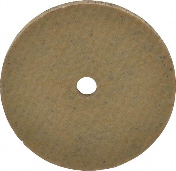 Cratex - 1" Diam x 1/8" Hole x 1/16" Thick, 80 Grit Surface Grinding Wheel - Aluminum Oxide, Type 1, Medium Grade, 36,290 Max RPM, No Recess - All Tool & Supply