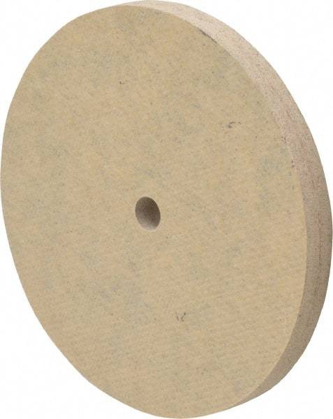 Cratex - 3" Diam x 1/4" Hole x 1/4" Thick, 80 Grit Surface Grinding Wheel - Aluminum Oxide, Type 1, Medium Grade, 12,095 Max RPM, No Recess - All Tool & Supply