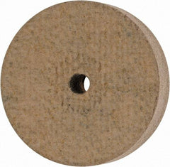 Cratex - 1" Diam x 1/8" Hole x 1/4" Thick, 120 Grit Surface Grinding Wheel - Aluminum Oxide, Type 1, Fine Grade, 36,290 Max RPM, No Recess - All Tool & Supply