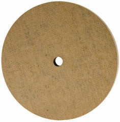 Cratex - 3" Diam x 1/4" Hole x 1/4" Thick, 120 Grit Surface Grinding Wheel - Aluminum Oxide, Type 1, Fine Grade, 12,095 Max RPM, No Recess - All Tool & Supply