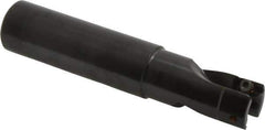 Kennametal - 1" Cut Diam, 0.404" Max Depth of Cut, 1" Shank Diam, 5" OAL, Indexable Square Shoulder End Mill - LFEW 252... Inserts, Cylindrical Shank, 0° Lead Angle - All Tool & Supply