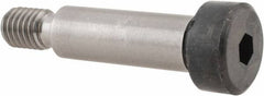 Holo-Krome - 10mm Shoulder Diam x 30mm Shoulder Length, M8x1.25 Metric Coarse, Hex Socket Shoulder Screw - 12.9 Alloy Steel, Uncoated, 6.78 to 7mm Head Height x 15.73 to 16mm Head Diam - All Tool & Supply