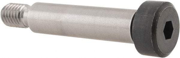 Holo-Krome - 10mm Shoulder Diam x 40mm Shoulder Length, M8x1.25 Metric Coarse, Hex Socket Shoulder Screw - 12.9 Alloy Steel, Uncoated, 6.78 to 7mm Head Height x 15.73 to 16mm Head Diam - All Tool & Supply