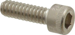 Holo-Krome - #10-24 UNC Hex Socket Drive, Socket Cap Screw - Grade 18-8 Stainless Steel, Uncoated, Fully Threaded, 5/8" Length Under Head - All Tool & Supply