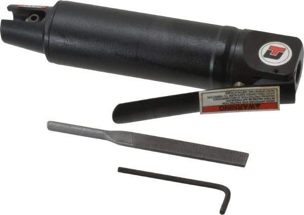 Universal Tool - 14 CFM Air Consumption, 1/4 Inch Long Stroke Air File - 9,000 Blow per Minute, 6.2 bar Air Pressure, 1/4 NPT Inlet - All Tool & Supply