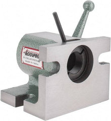 Accupro - Series 5C, 1/32 to 1-1/8" Collet Capacity, Horizontal/Vertical Standard Collet Holding Fixture - Manually Activated, 5" Base Diam Width, 4" High - All Tool & Supply