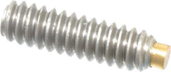 Made in USA - #4-40 UNC, 3/8" Length of Thread, Soft Tip Point Set Screw - Grade 18-8 Stainless Steel - All Tool & Supply