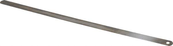 Precision Brand - 0.002 Inch Thick x 1/2 Inch Wide x 12 Inch Leaf Length, Parallel Feeler Gage - High Carbon Steel - All Tool & Supply