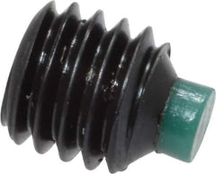 Made in USA - #10-32 UNF, 3/16" Length of Thread, Soft Tip Point Set Screw - Grade 8 Alloy Steel - All Tool & Supply