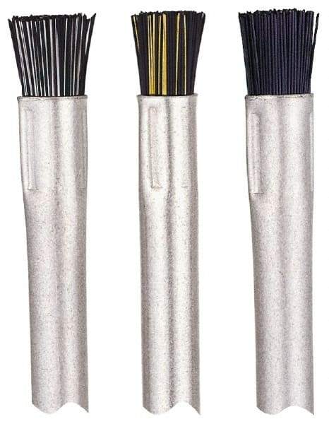 Gordon Brush - Parts Washer Flow-Through Brush - 1/2" Long, Nylon Bristles - All Tool & Supply