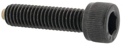 Made in USA - #10-32 UNF Hex Socket Drive, Socket Cap Screw - Alloy Steel, Black Oxide Finish, Fully Threaded, 3/4" Length Under Head - All Tool & Supply