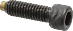 Made in USA - 5/16-18 UNC Hex Socket Drive, Socket Cap Screw - Alloy Steel, Black Oxide Finish, Fully Threaded, 1" Length Under Head - All Tool & Supply