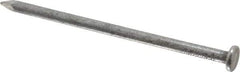 Value Collection - 20D, 6 Gauge, 4" OAL Common Nails - Ring Shank, Grade 2 Steel, Bright Finish - All Tool & Supply