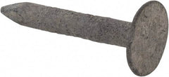 Value Collection - 11 Gauge, 7/8" OAL Roofing Nails - Ring Shank, Grade 2 Steel, Galvanized Finish - All Tool & Supply