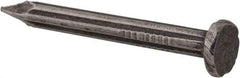 Value Collection - 9 Gauge, 1-1/2" OAL Masonry Nails - Fluted Shank, Grade 2 Steel, Uncoated - All Tool & Supply