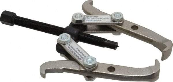 Proto - 4" Spread, 2 Ton Capacity, Gear Puller - 3-1/2" Reach, For Bearings, Gears & Pulleys - All Tool & Supply