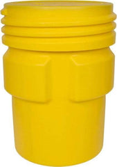 Eagle - 95 Gallon Closure Capacity, Screw On Closure, Yellow Overpack - 55 Gallon Container, Polyethylene, 660 Lb. Capacity, UN 1H2/X300/S Listing - All Tool & Supply