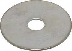 Value Collection - 5/16" Screw, Grade 18-8 Stainless Steel Fender Flat Washer - 11/32" ID x 1-1/2" OD, 0.06" Thick - All Tool & Supply