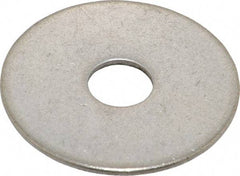 Value Collection - 3/8" Screw, Grade 18-8 Stainless Steel Fender Flat Washer - 13/32" ID x 1-1/2" OD, 0.06" Thick - All Tool & Supply