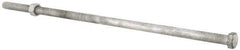 Value Collection - 3/8-16 Thread, 12" Length Under Head, Steel Hex Head Bolt - Hot Dipped Galvanized Coated, 9/16" Hex, ANSI/ASME B18.2.2 & ASME B18.2.1, Grade 2 - All Tool & Supply