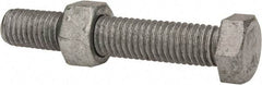 Value Collection - 1/2-13 Thread, 3" Length Under Head, Steel Hex Head Bolt - Hot Dipped Galvanized Coated, 3/4" Hex, UNC Thread, ANSI/ASME B18.2.2 & ASME B18.2.1, Grade 2 - All Tool & Supply